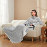 Deka s rukávy v SANTA'S SNUGGLE v dárkovém balení - 130x180 cm