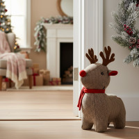 Zarážka do dveří JELEN - 24x20 cm - béžový