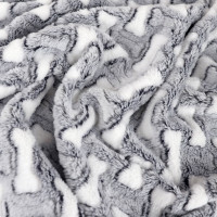 Deka pro psy WOOFIE Bones 50x70 cm + polštářek 20x30 cm