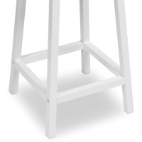 Barová židle FLINT Modern oak - dub/bílá