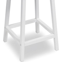 Barová židle KENT Rustic - stařený dub/bílá