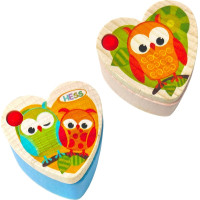 Hess Krabička na zoubky Sovičky 1ks