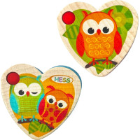 Hess Krabička na zoubky Sovičky 1ks
