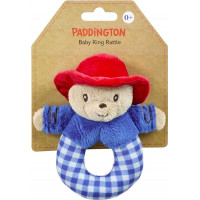 Rainbow Plyšové chrastítko Paddington modré