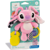 CLEMENTONI BABY Plyšové chrastítko Stitch: Angel