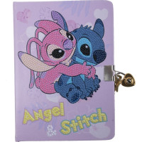 Crystal Art blok se zamykáním - Stitch a Angel