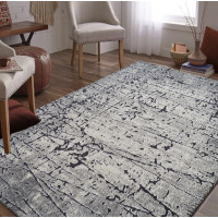 Kusový koberec MAGNE - linie - šedý