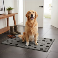 Koberec pro psy DOG REST 50x80 cm - šedý