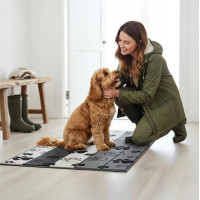 Koberec pro psy Paws & Chill 50x80 cm - šedý