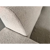 Pěnová pohovka LIVIA 200 - rozkládací - béžová