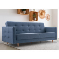 Rozkládací pohovka TERST 210 - světle šedá