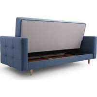 Rozkládací pohovka TERST 210 - světle šedá