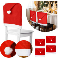 Potah na židli SANTA 65x50 cm - červený