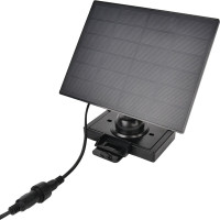 Solight LED solární osvětlení se senzorem, 9W, 850lm, 4000K, Li-Ion, černá