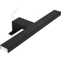 Solight LED koupelnové osvětlení nad zrcadlo 3v1, 7W, 455lm, 4000K, IP44, 40cm, černá