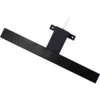 Solight LED koupelnové osvětlení nad zrcadlo 3v1, 7W, 455lm, 4000K, IP44, 40cm, černá