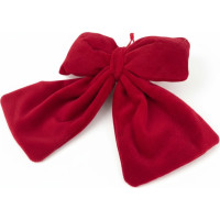 Dekorační mašle Rich Red Bow 14x12,5 cm - červená
