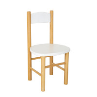 Dětská dřevěná židlička z masivu - barevná