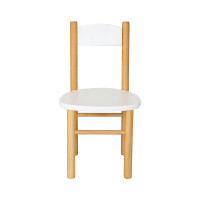 Dětská dřevěná židlička z masivu - barevná