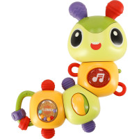 Elektronická hudební hračka - Housenka