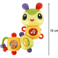 Elektronická hudební hračka - Housenka