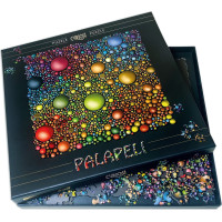 CURIOSI Čtvercové puzzle Palapeli: Zlatý prach 249 dílků
