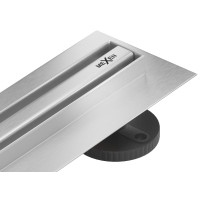 Sprchový žlab MAXMAX Mexen FLAT 360 SLIM, 1041140, 140 cm