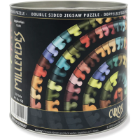 CURIOSI Oboustranné dřevěné puzzle Double: Stonožka 324 dílků