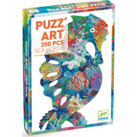DJECO Obrysové puzzle Mořský koník 350 dílků