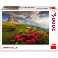 DINO Puzzle Italské Dolomity 2000 dílků