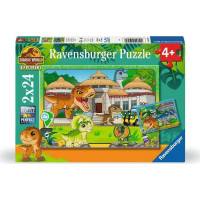 RAVENSBURGER Puzzle Jurassic World 2x24 dílků