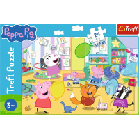 TREFL Puzzle Krásná Peppa MAXI 24 dílků