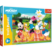 TREFL Puzzle Mickey Mouse: Oblíbený Mickey MAXI 24 dílků