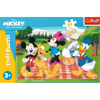 TREFL Puzzle Mickey Mouse: Oblíbený Mickey MAXI 24 dílků