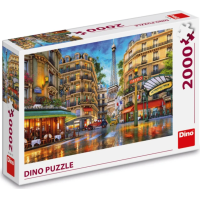 DINO Puzzle Odlesky Paříže 2000 dílků