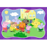 RAVENSBURGER Puzzle Prasátko Peppa 2x24 dílků