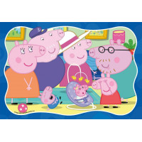RAVENSBURGER Puzzle Prasátko Peppa 35 dílků