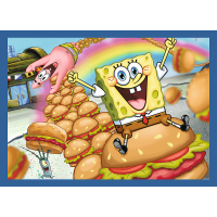 TREFL Puzzle SpongeBobův život 4v1 (35,48,54,70 dílků)