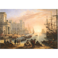 ANATOLIAN Puzzle Přístav při západu slunce 2000 dílků