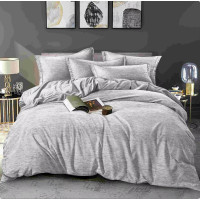 Ložní povlečení z mikrovlákna JERSEY STYLE - 160x200 cm - šedé