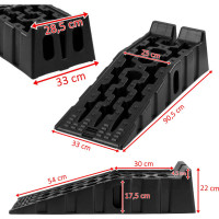Nájezdová rampa FIXIT - sada 2 kusů - do 5 tun