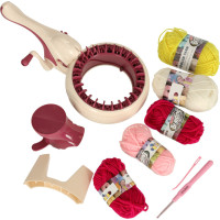 Pletací stroj s příslušenstvím