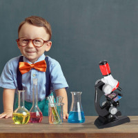 Dětský výukový mikroskop s příslušenstvím
