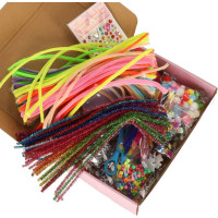 Kreativní výtvarná sada pro dětské ruční práce - 1200 prvků