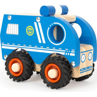 SMALL FOOT Dřevěné autíčko Policie