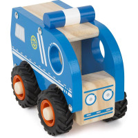 SMALL FOOT Dřevěné autíčko Policie