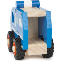 SMALL FOOT Dřevěné autíčko Policie