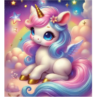 WOODEN CITY Dřevěné puzzle Kouzelné sny o jednorožcích 20 dílků