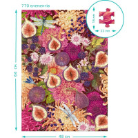 DODO Puzzle Botany: Fíky a květiny 770 dílků