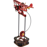 ROBOTIME Rokr 3D dřevěné puzzle Dvouplošník s kyvadlem 163 dílků
